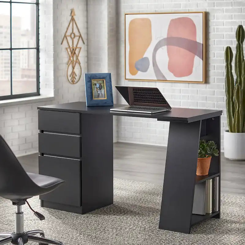 Bureau moderne avec tiroirs de rangement