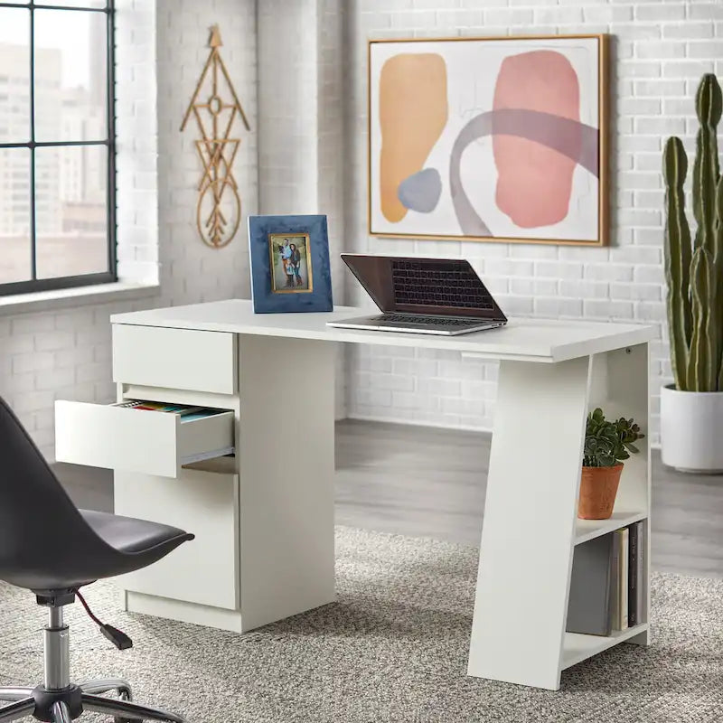 Bureau moderne avec tiroirs de rangement